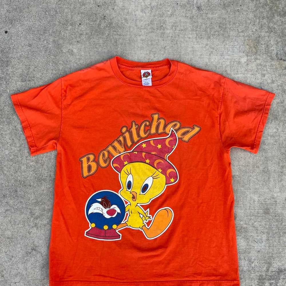 Vintage Looney Tunes Tweety Bewitched T shirt - image 4