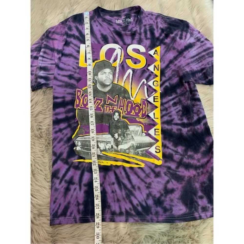 Boyz In The Hood Tie Dye T-Shirt Purple Ice Cube … - image 4