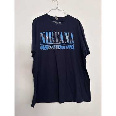 Nirvana Nevermind Blue T shirt Size XL - image 1