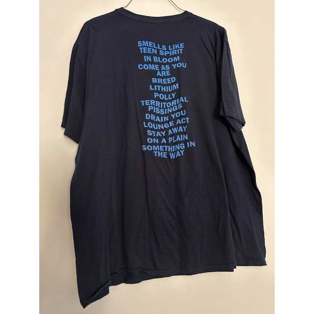 Nirvana Nevermind Blue T shirt Size XL - image 5