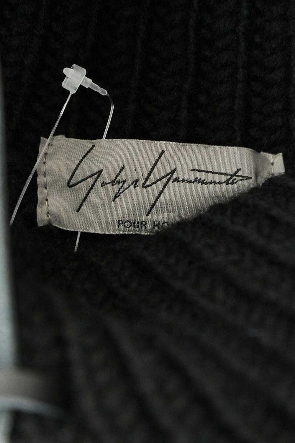 Yohji Yamamoto Oversized Leather Lace Sweater YYP… - image 6