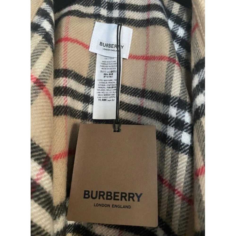 Burberry Wool cape - image 3