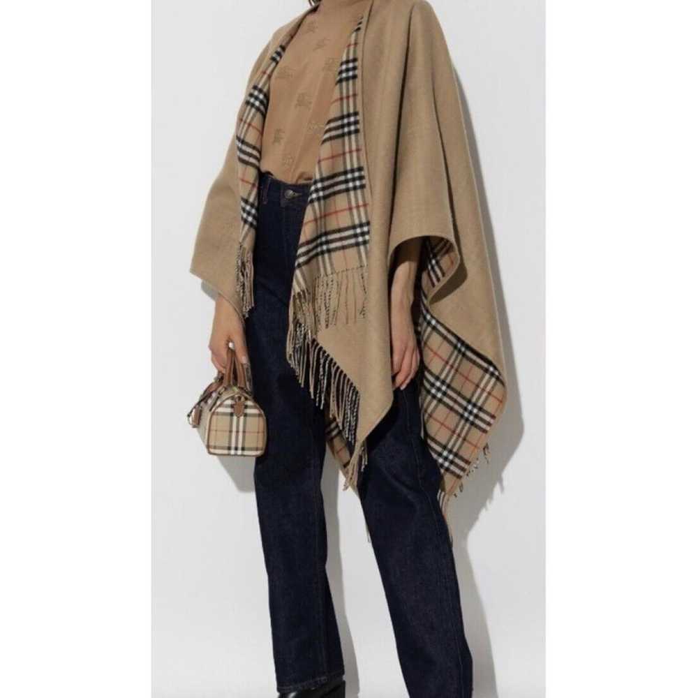 Burberry Wool cape - image 6