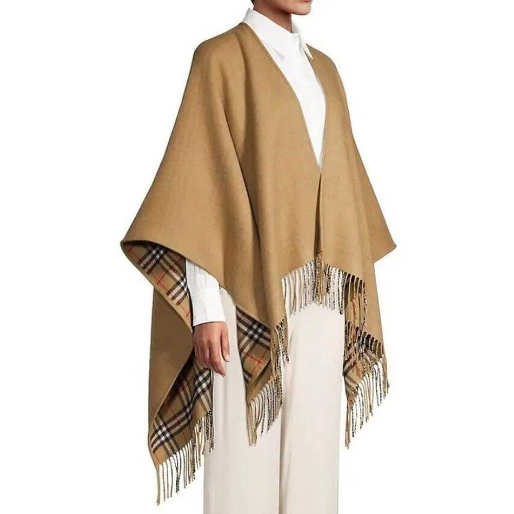 Burberry Wool cape - image 7