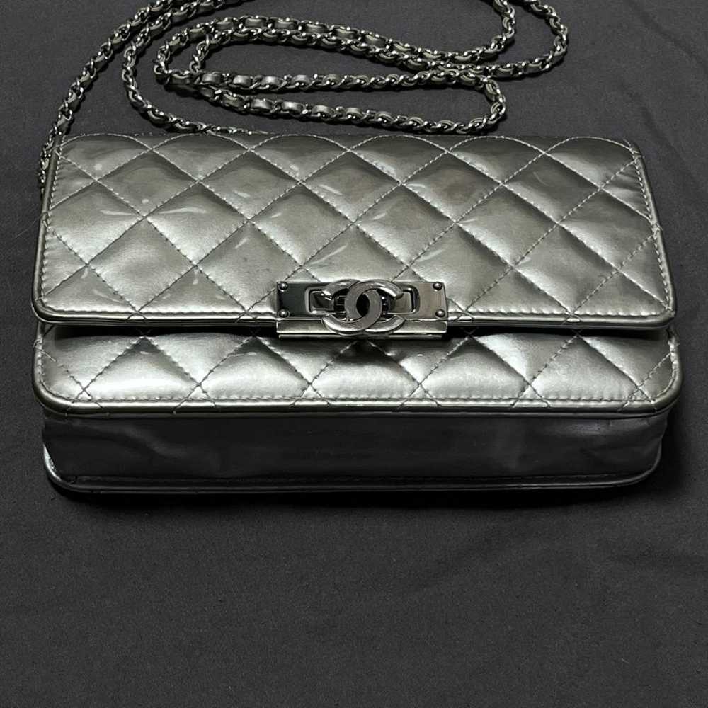 Chanel Trendy Cc Wallet on Chain patent leather c… - image 4