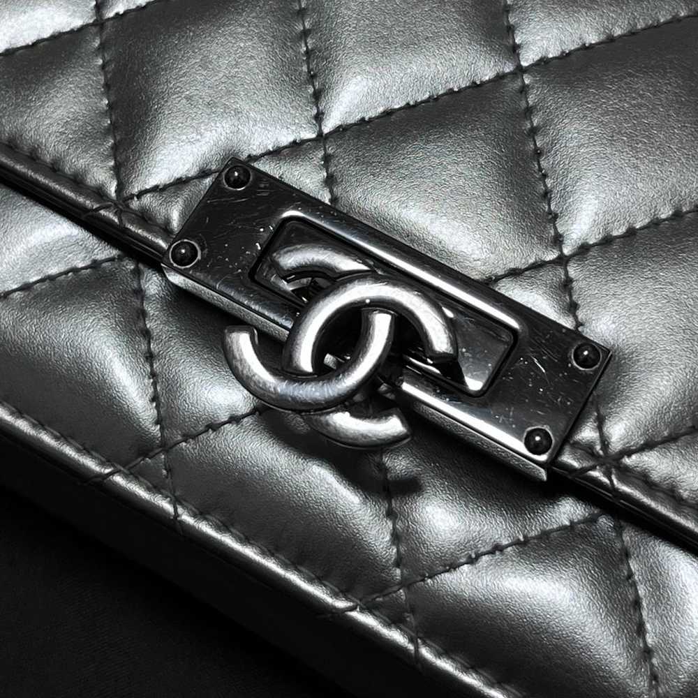 Chanel Trendy Cc Wallet on Chain patent leather c… - image 6