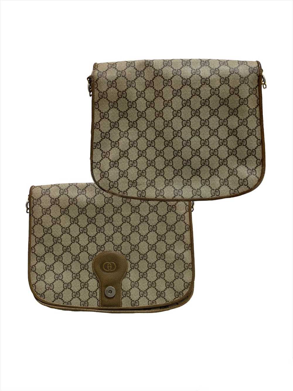 Gucci Gucci Monogram Canvas Messenger Sling Bag C… - image 4