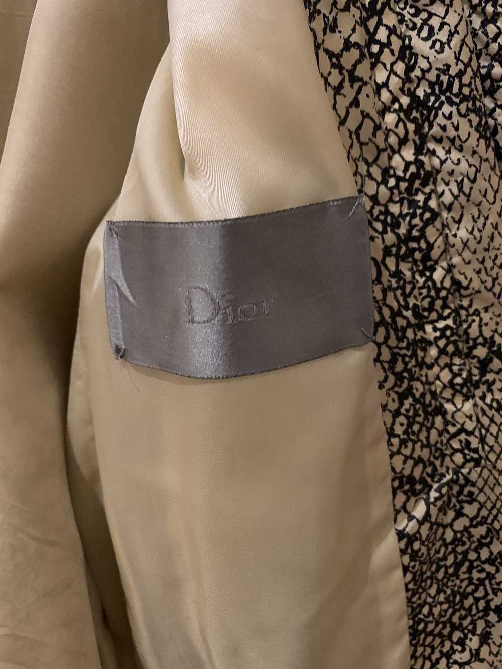 Dior Hedi Slimane SS06 Python print bomber jacket… - image 9