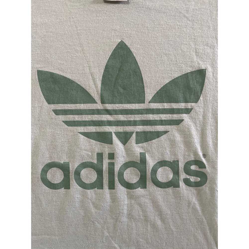 Adidas Green Logo T-Shirt - image 2