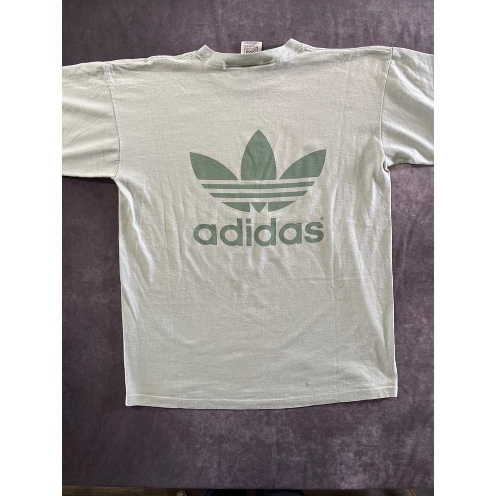 Adidas Green Logo T-Shirt - image 5