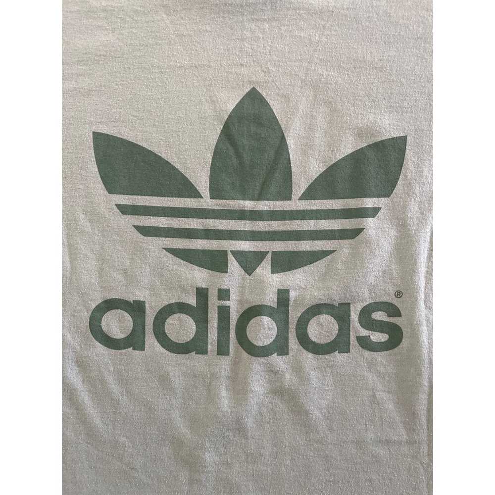 Adidas Green Logo T-Shirt - image 7