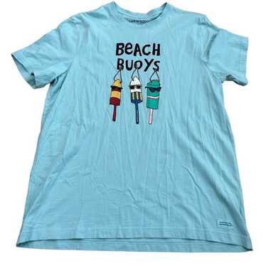 Life is good beach buoys summer t shirt