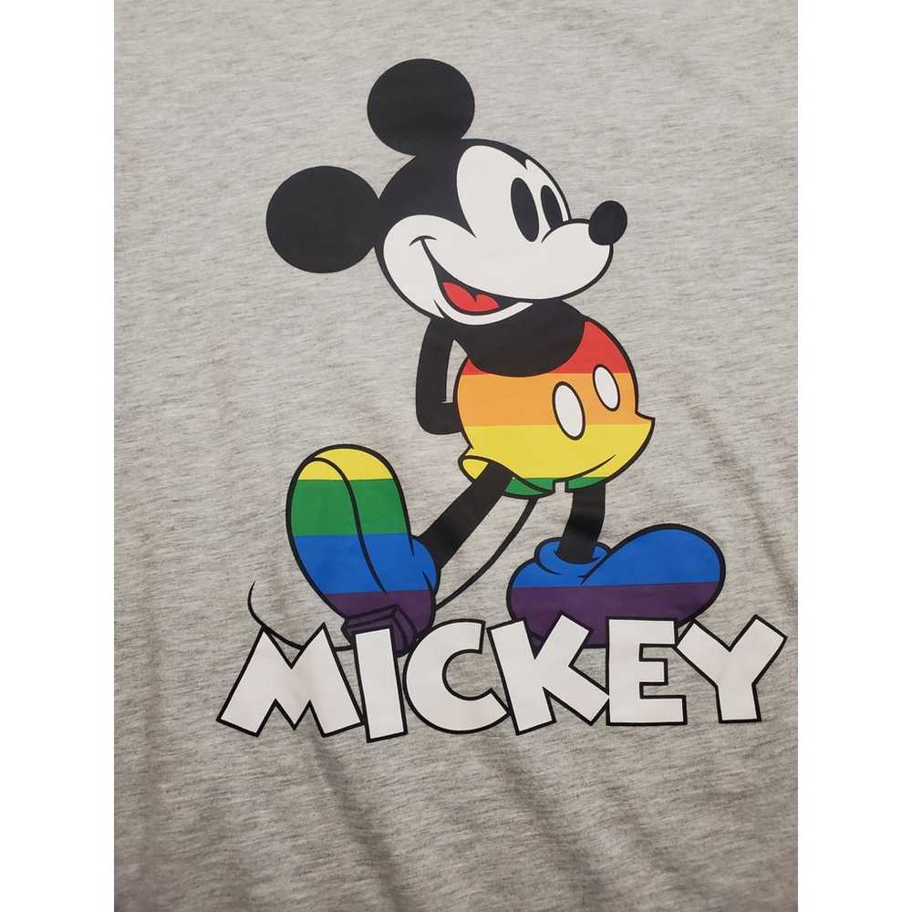 Mikey Mouse Gray XXL Unisex T-Shirt Rainbow Pride… - image 2