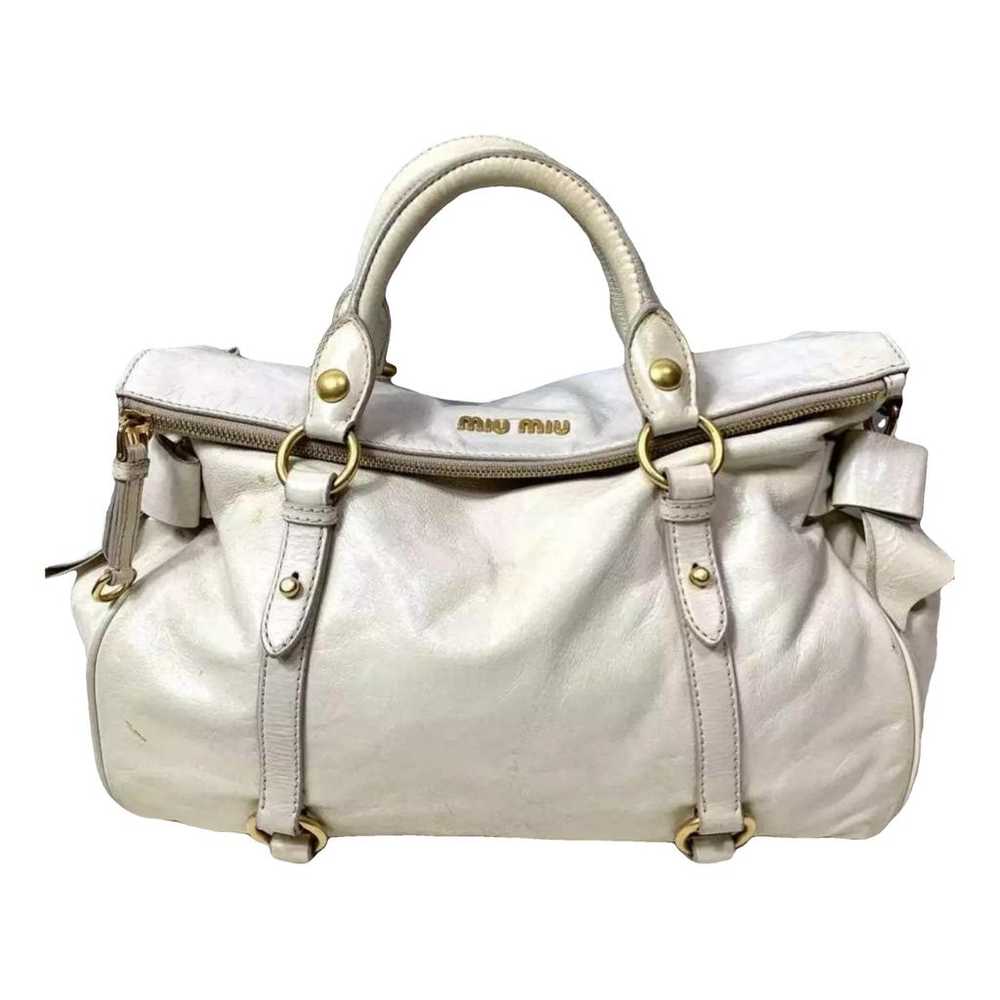 Miu Miu Bow bag leather handbag - image 1
