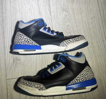 Jordan Brand × Nike jordan 3 sport blue size 5 - image 1