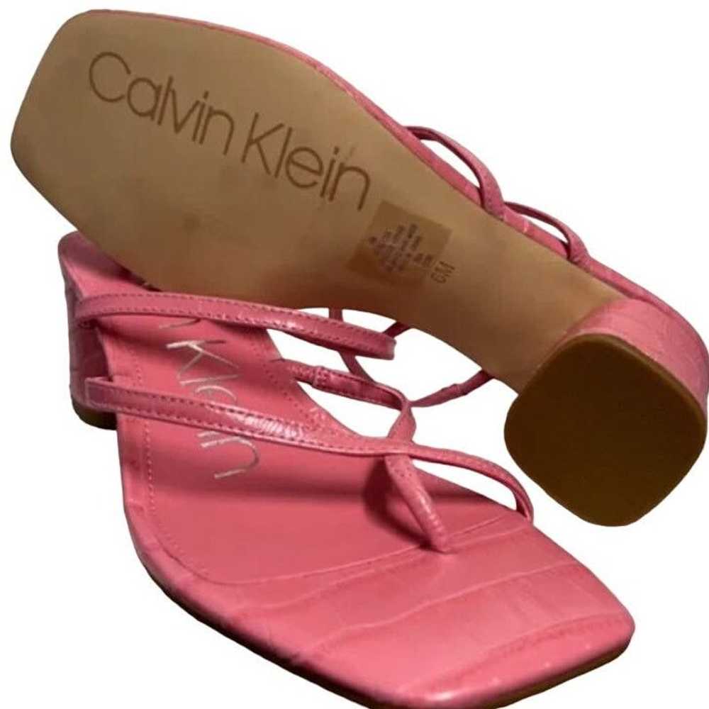 Calvin Klein Calvin Klein Pink Crocodile Becca Sl… - image 5