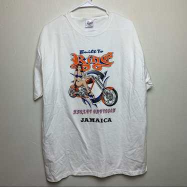 Harley Davidson Jamaica Built To Ride Tshirt