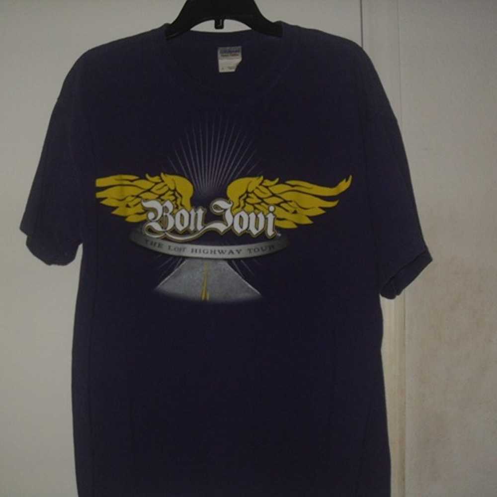 Bon Jovi Lost Highway Tour Shirt Men's Large - image 1