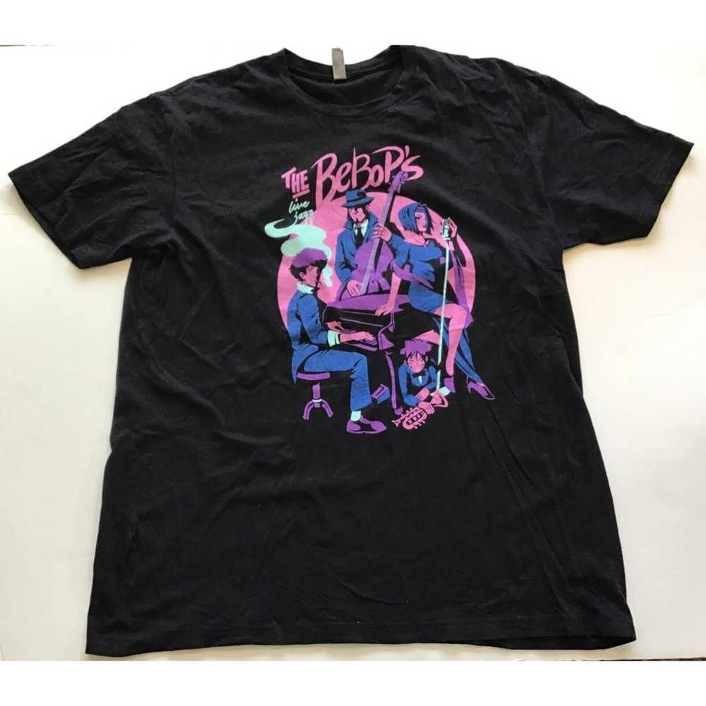 Cowboy Bebop The Bebop’s Live Jazz T-Shirt, Black… - image 2