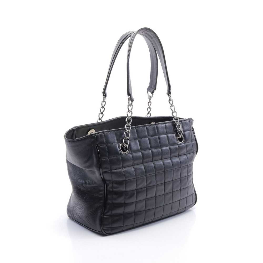 Chanel Chocolate Bar Camellia No.5 Chain Handbag … - image 2
