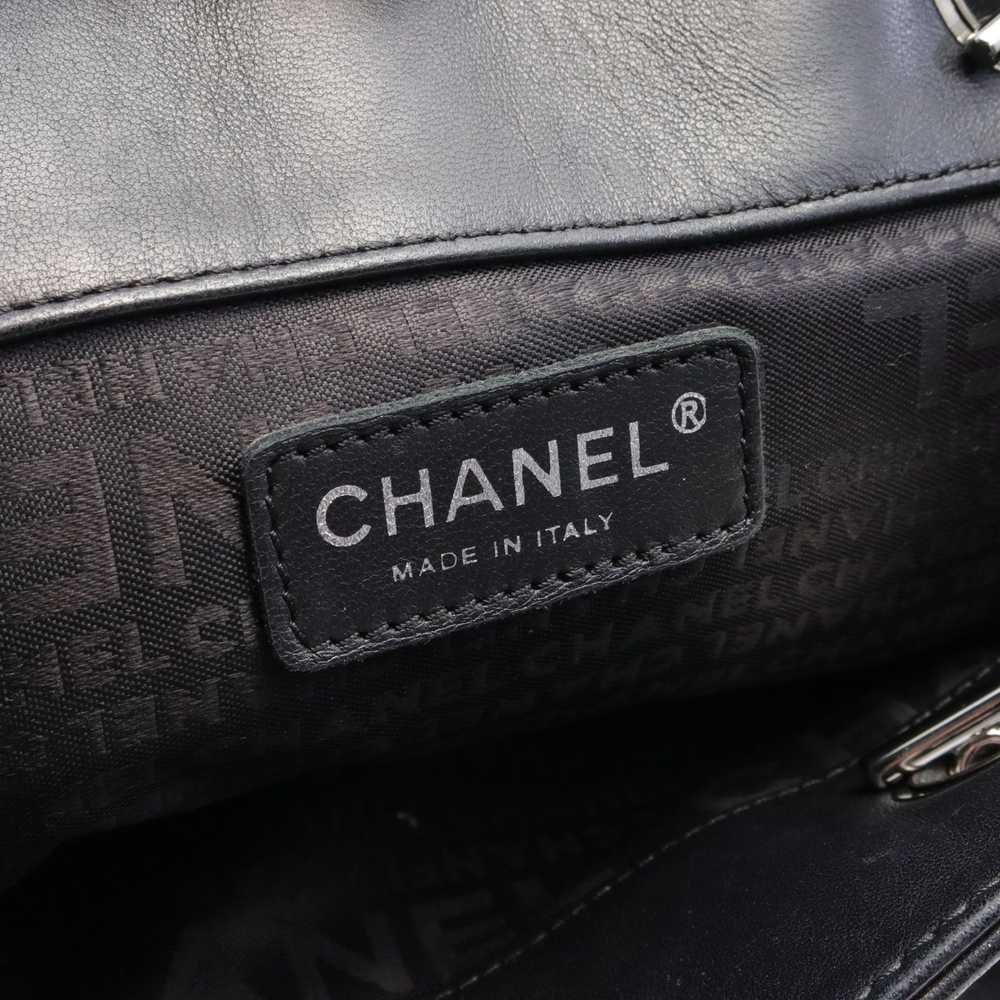 Chanel Chocolate Bar Camellia No.5 Chain Handbag … - image 4