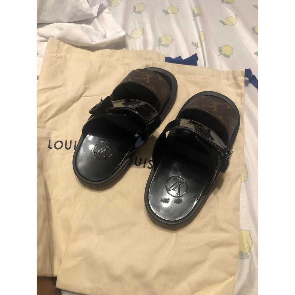 Louis Vuitton Sunbath patent leather sandal - image 2