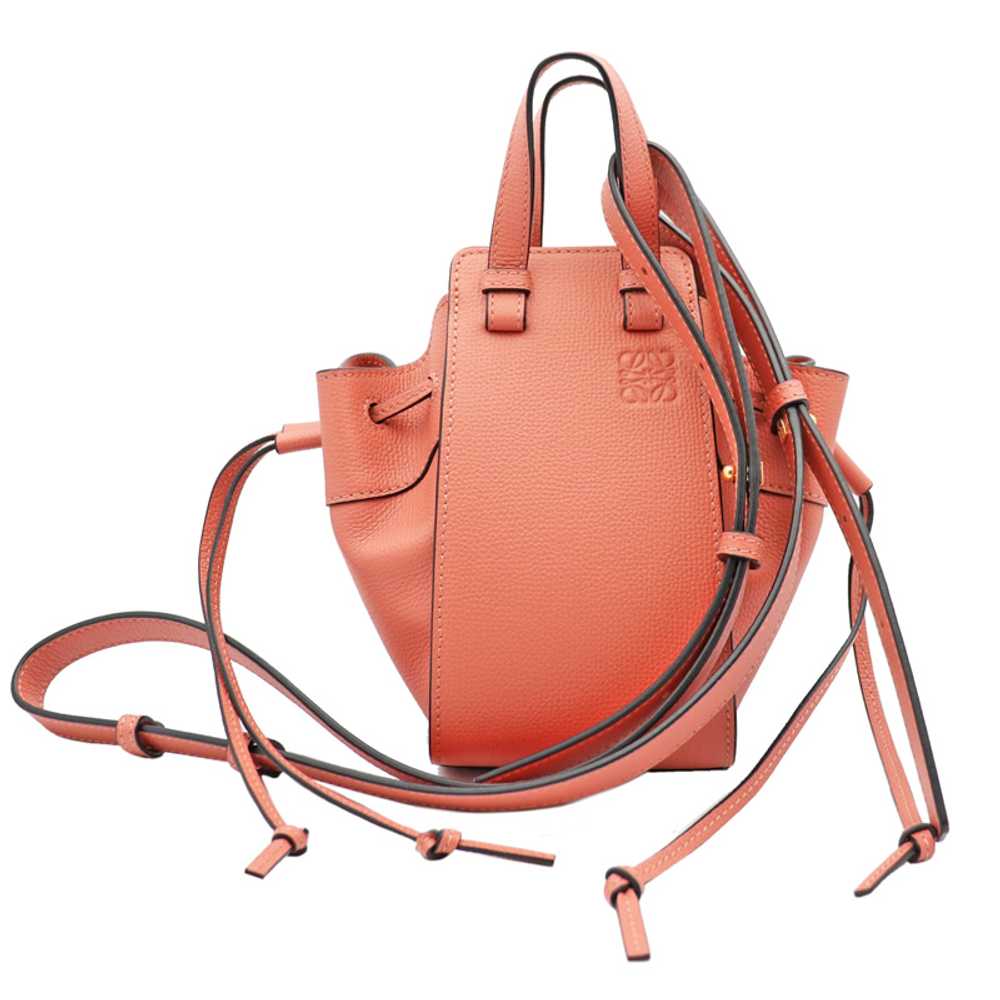 LOEWE Hammock Drawstring Mini 2Way Handbag Should… - image 1