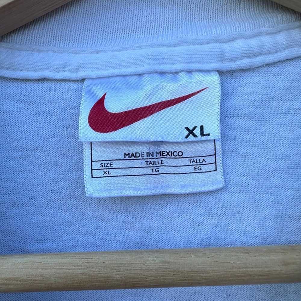 Vintage Nike Center Swoosh Embroidered Tshirt 90s… - image 4