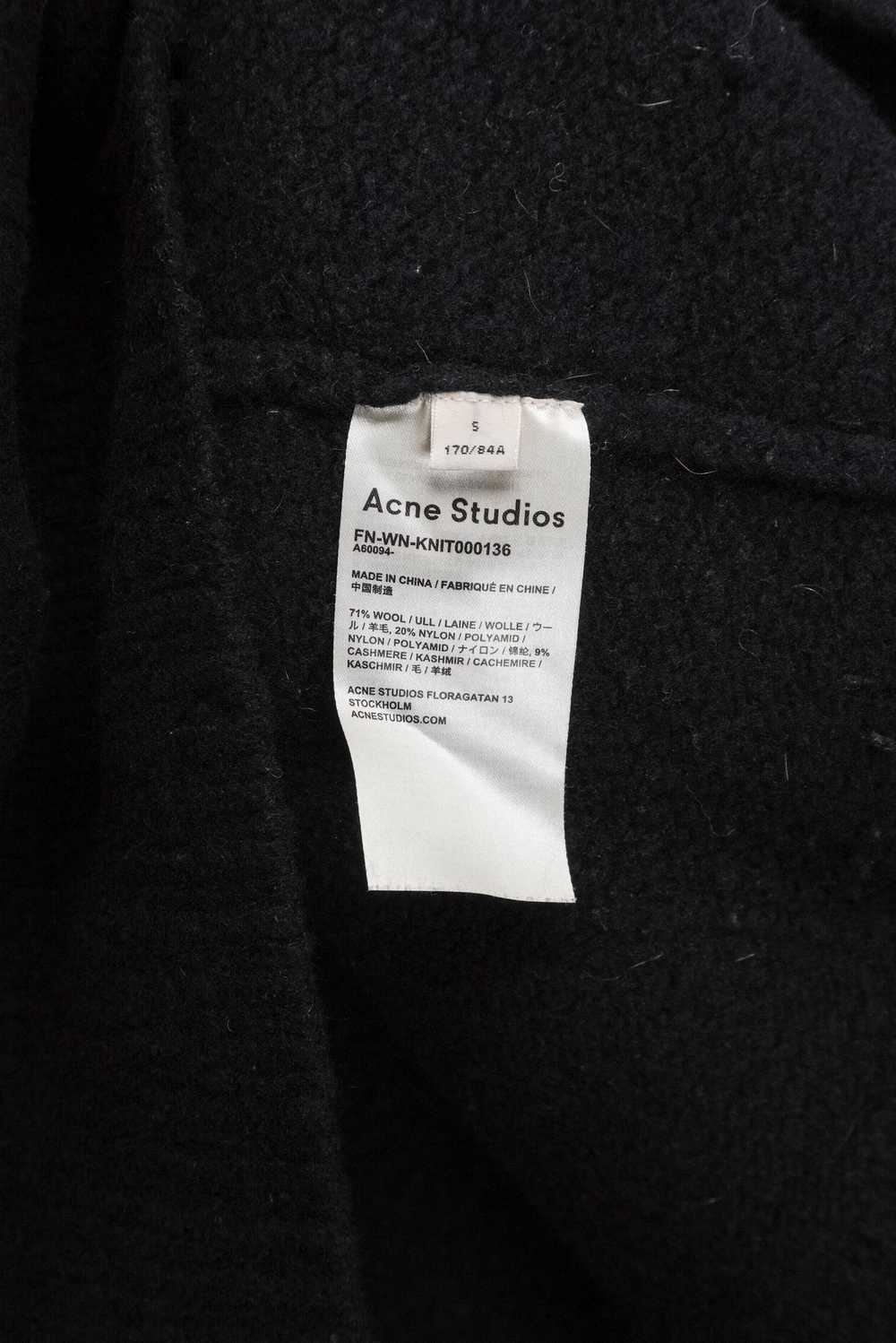 Acne Studios Acne studios black knit wool turtlen… - image 7