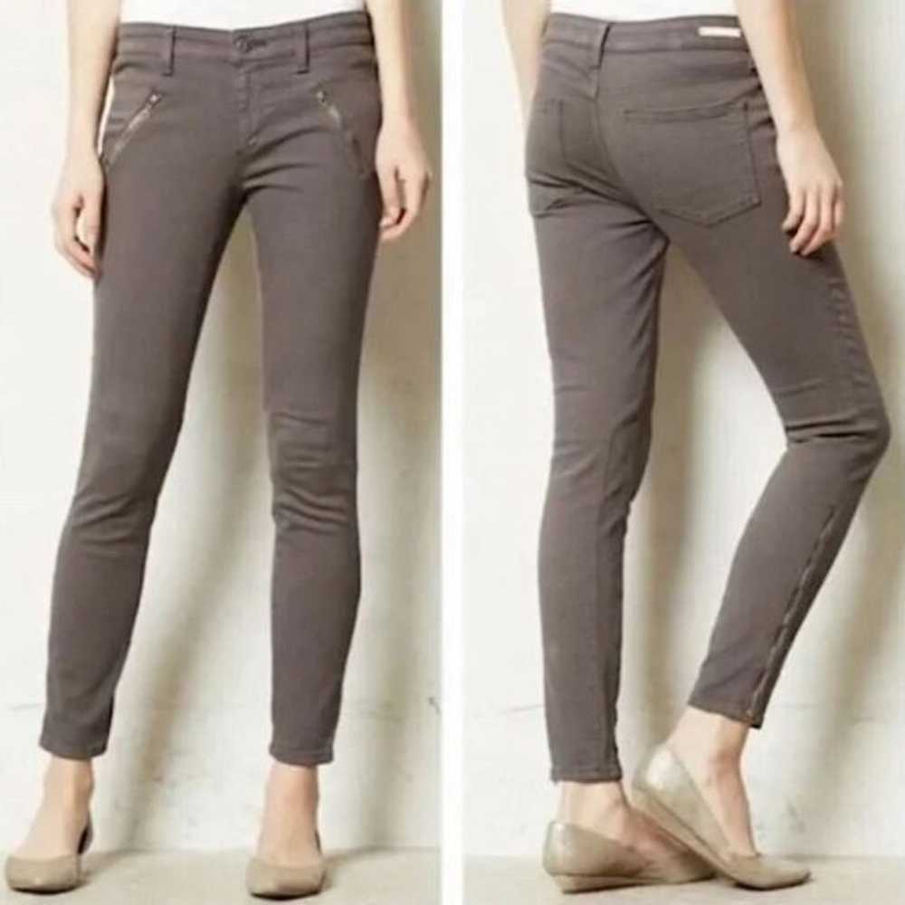 Anthropologie Pilcro Women's Serif Moto Skinny Je… - image 1