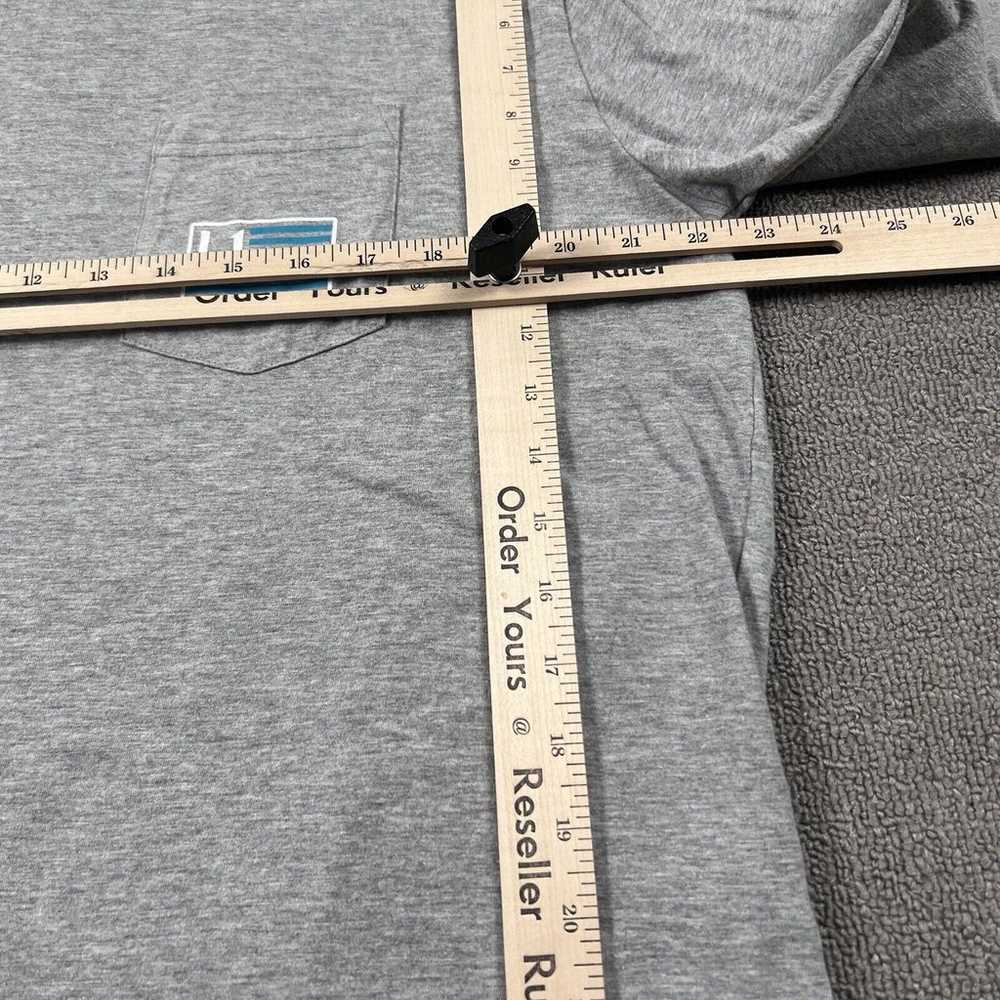 Huk Shirt Adult Extra Large Gray Long Sleeve Perf… - image 9