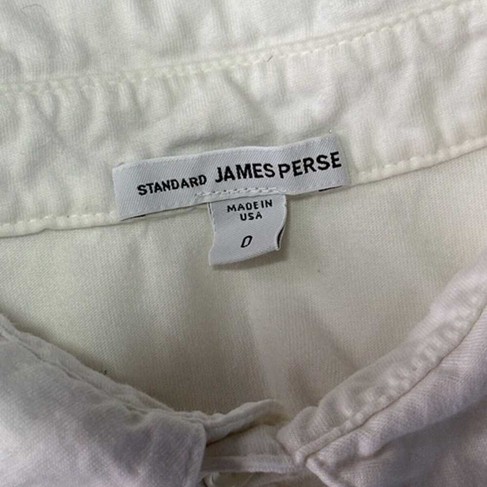James Perse Polo Shirt 0 / XS Men’s White Collare… - image 6
