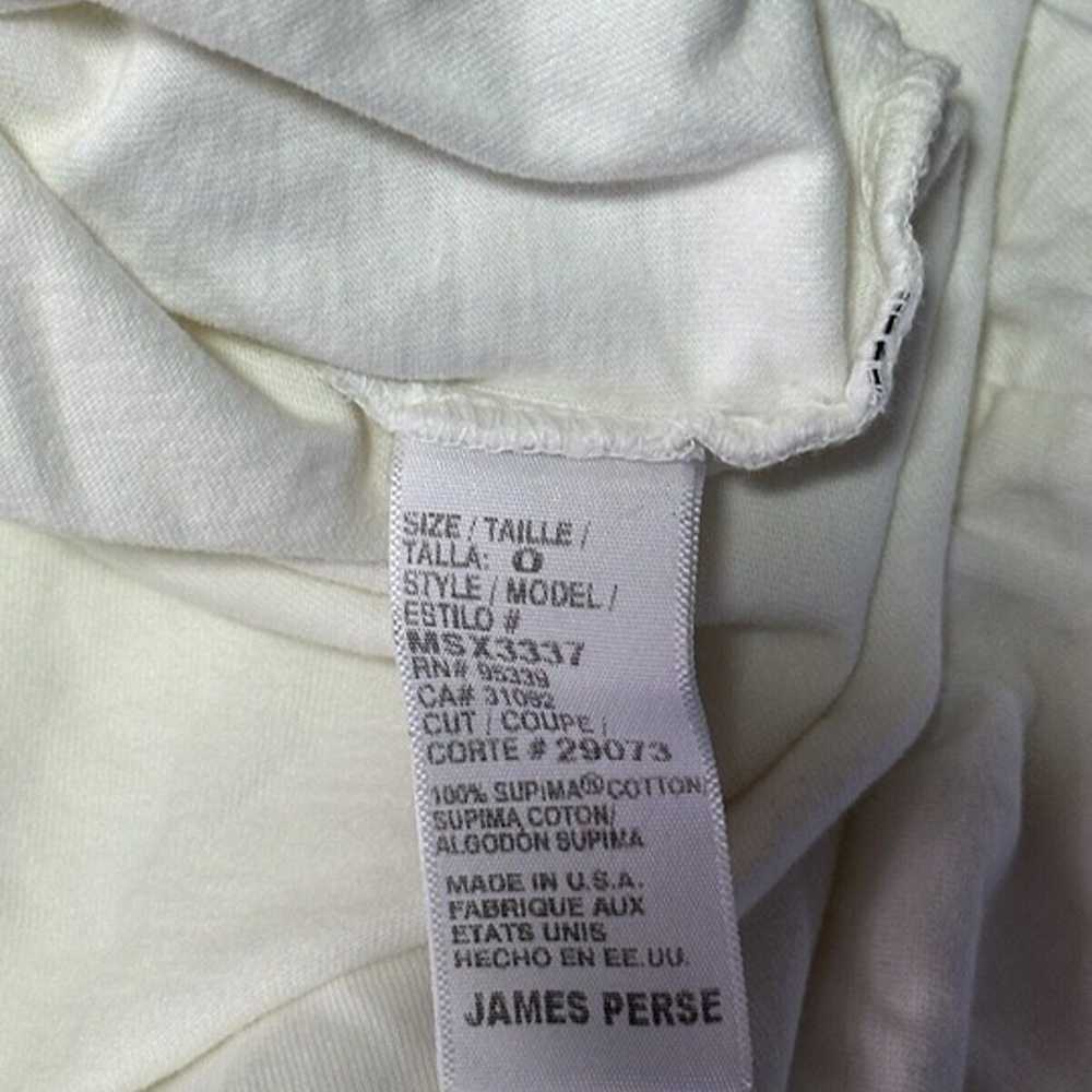 James Perse Polo Shirt 0 / XS Men’s White Collare… - image 7