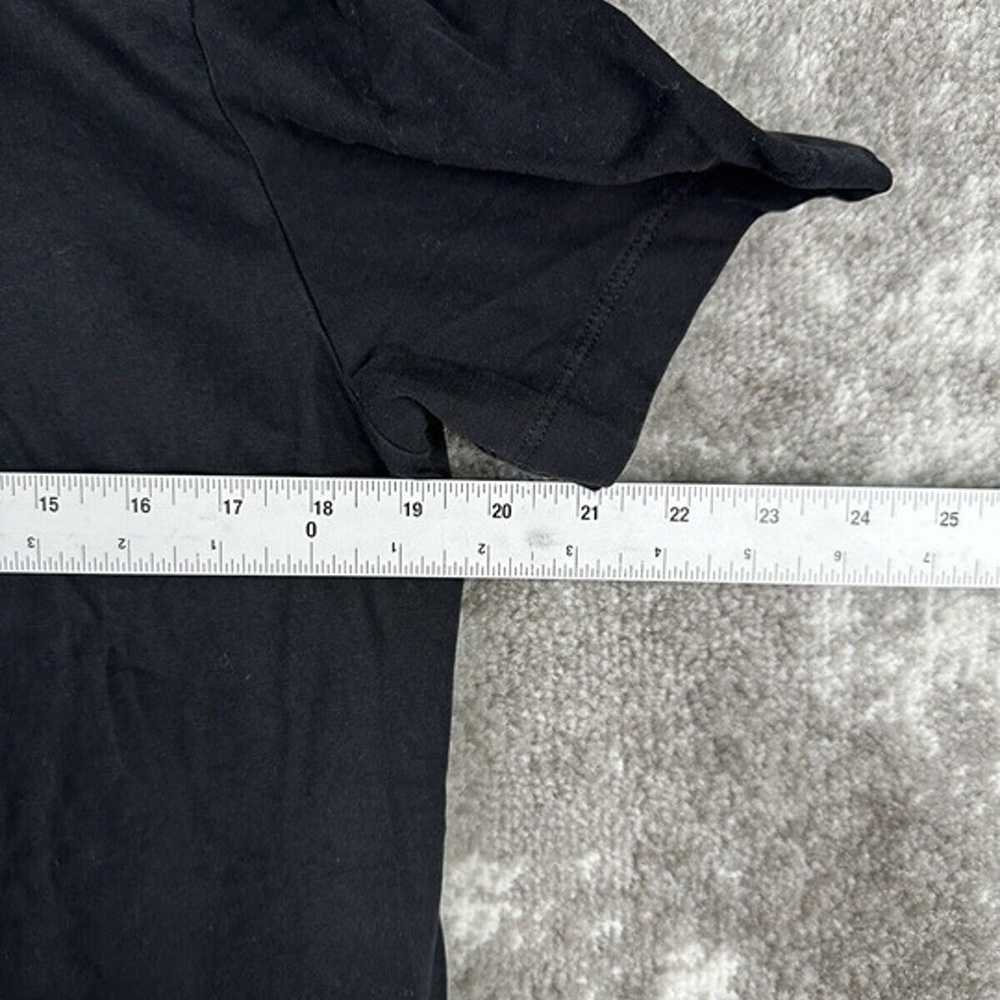 James Perse Polo Shirt 1 / Small Mens Black Short… - image 3