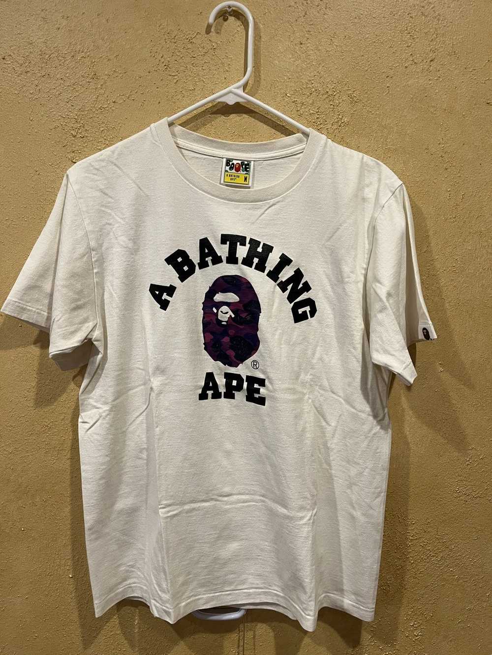 Bape BAPE t-shirt purple - image 1