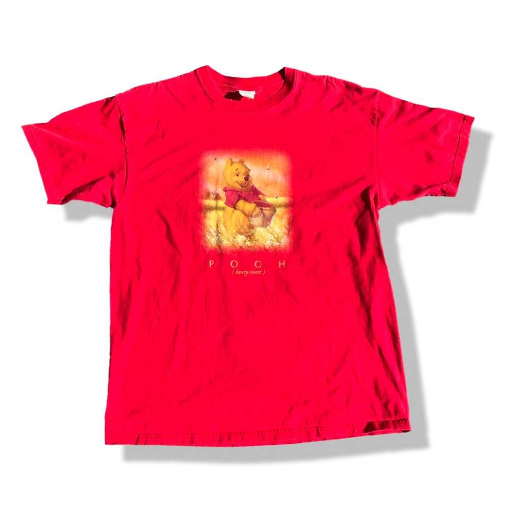 Vintage winnie the pooh short sleeve shirt XL y2k… - image 1