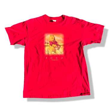 Vintage winnie the pooh short sleeve shirt XL y2k… - image 1