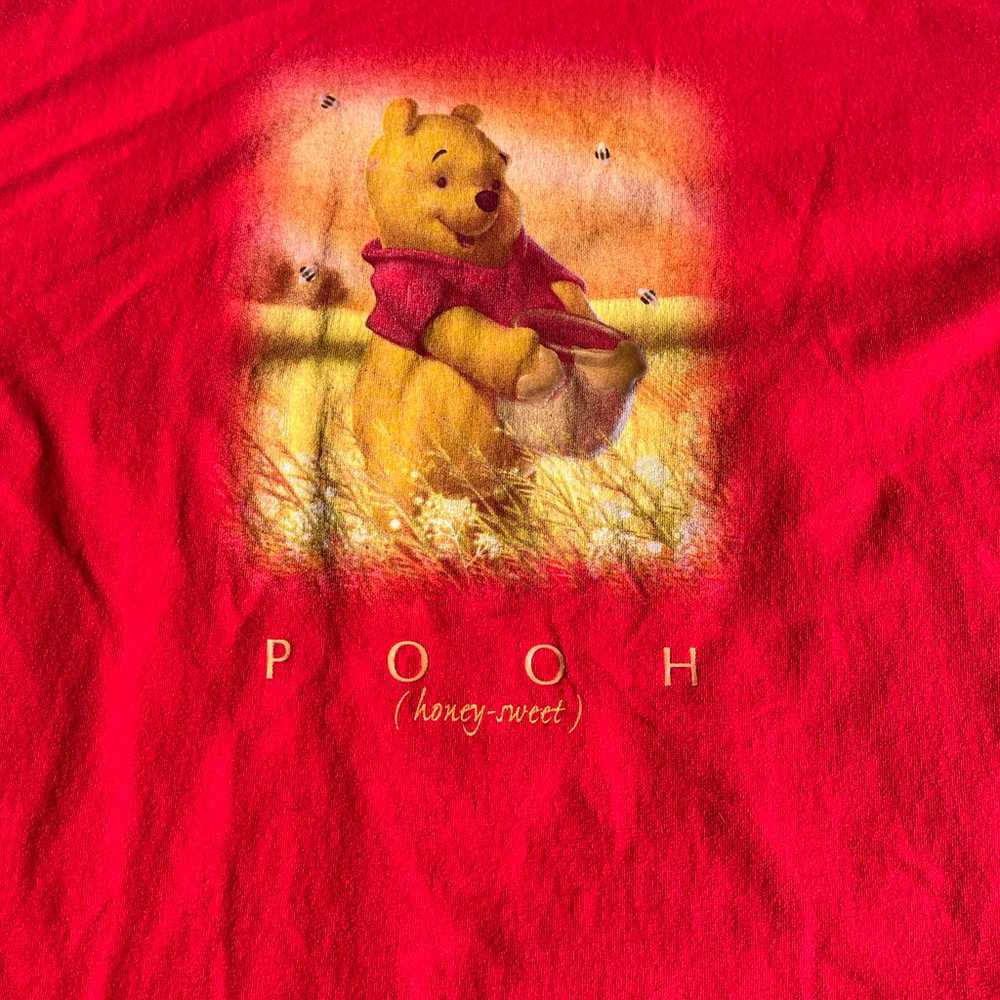 Vintage winnie the pooh short sleeve shirt XL y2k… - image 3