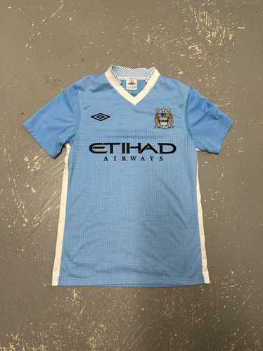 Soccer Jersey × Umbro × Vintage Manchester City 2… - image 1