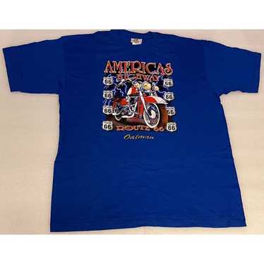 Mecca Americas Highway Route 66 T-Shirt Size XXL … - image 1