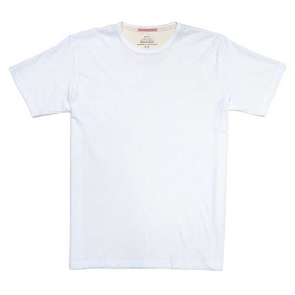 Apolis Standard Issue Crew Neck T-Shirt in White … - image 2