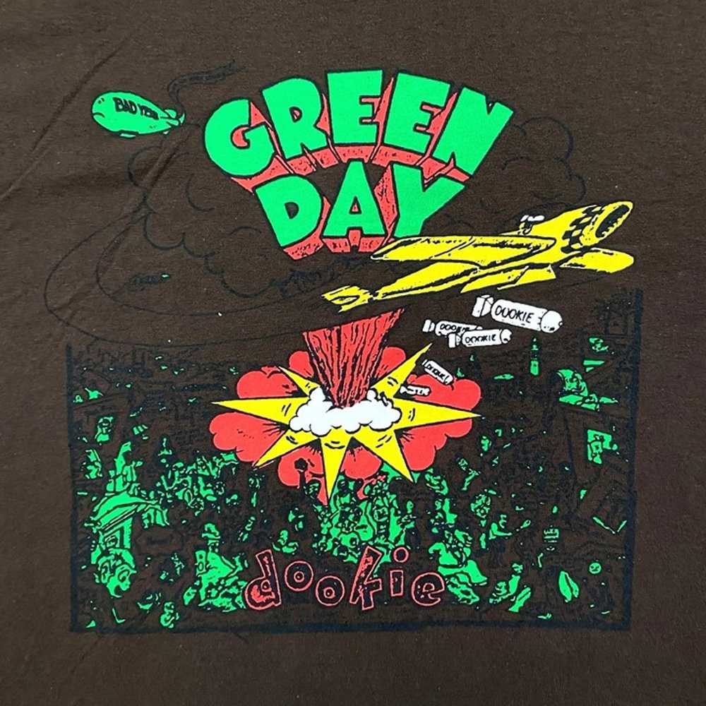 Green Day Dookie Album Punk Rock Band Poster Tee … - image 2