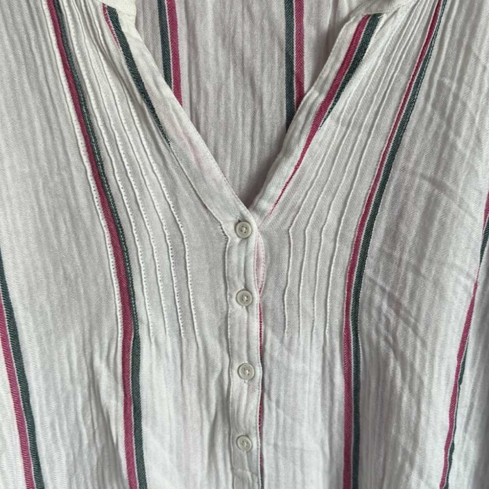 Lucky Brand Striped Blouse - image 3
