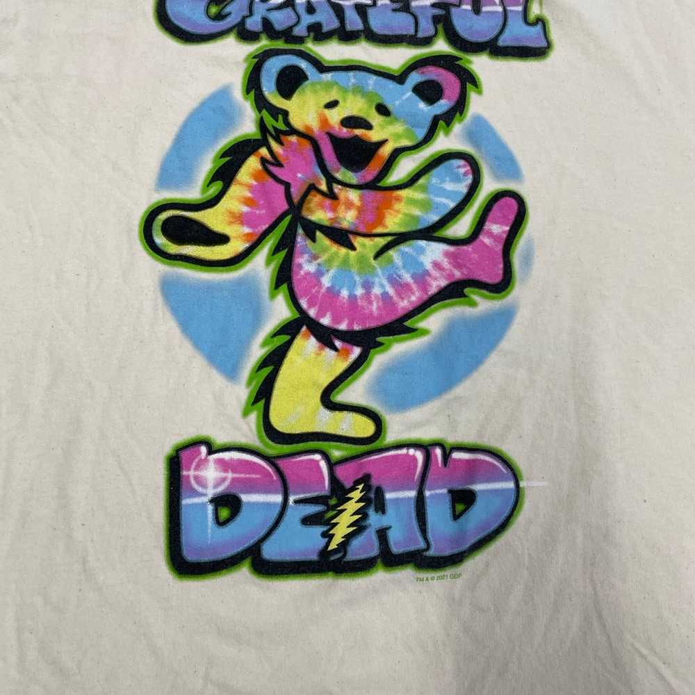 Grateful Dead Tie Dye  Bear T-Shirt XL - image 2