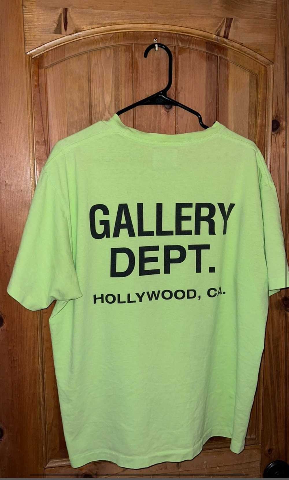 Gallery Dept. Lime Green Gallery Dept. T-shirt - image 2