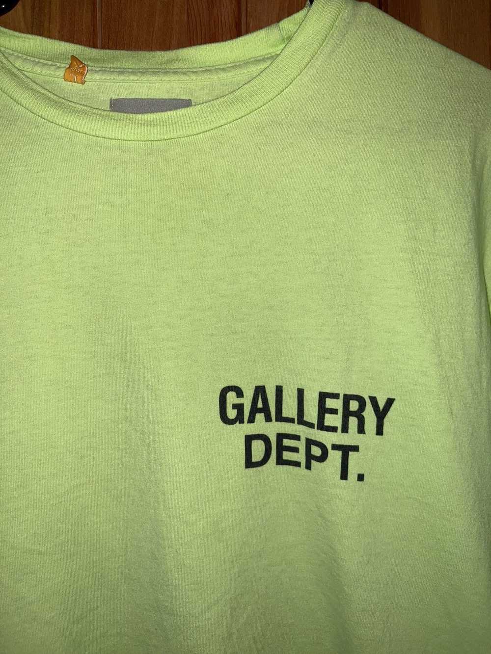 Gallery Dept. Lime Green Gallery Dept. T-shirt - image 3