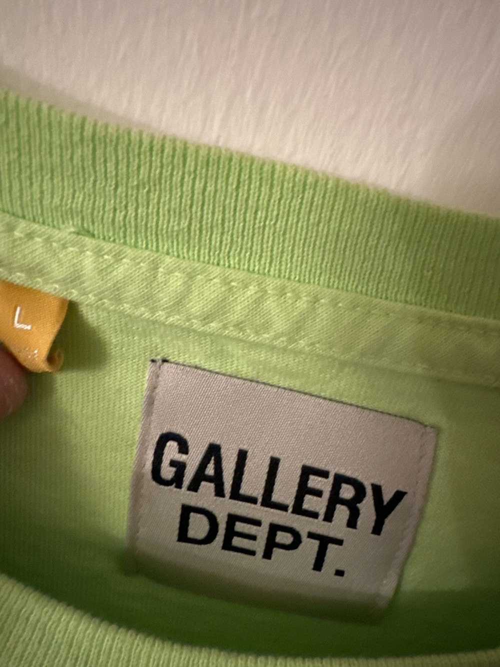 Gallery Dept. Lime Green Gallery Dept. T-shirt - image 4