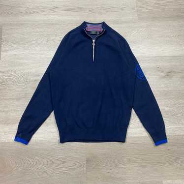 G/FORE G/Fore Wool Quarter Zip Sweater Pullover Me