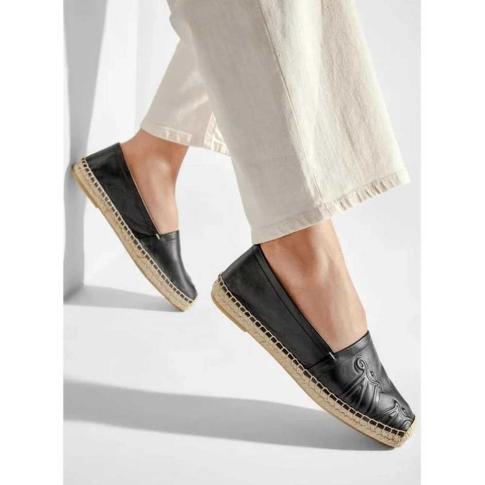 Max Mara Leather espadrilles - image 3