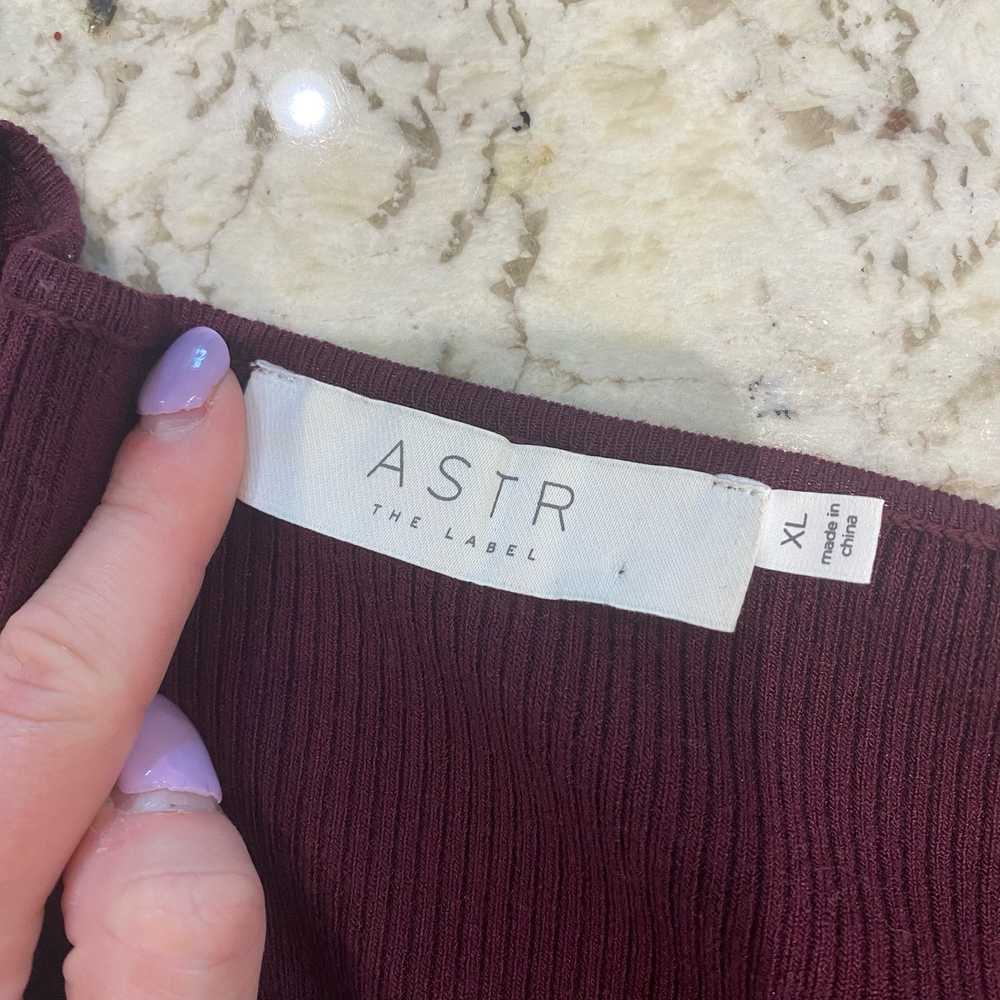 ASTR The Label Long Sleeve Cutout Midi Dress Size… - image 5